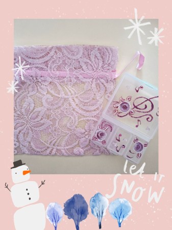 花朵小物收納盒(方形)H00006