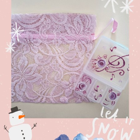 花朵小物收納盒(方形)H00006